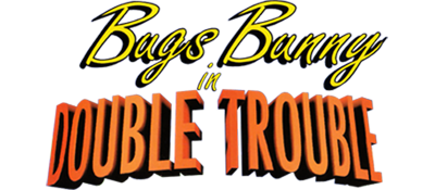 Bugs Bunny in Double Trouble logo for Sega Mega Drive
